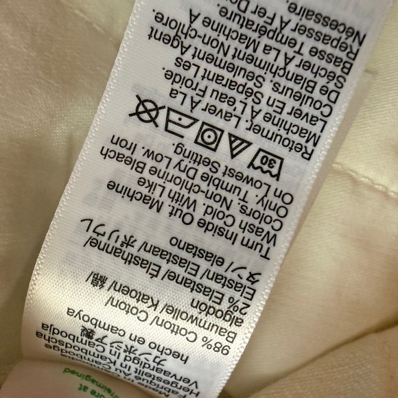 J Crew tall slim wide jean with stacked buttons - two pairs, size 28T - Picture 7 of 8